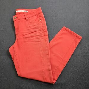 DKNY Jeans Pink Women 10 Mid Rise Soho Skinny Jeans NWT